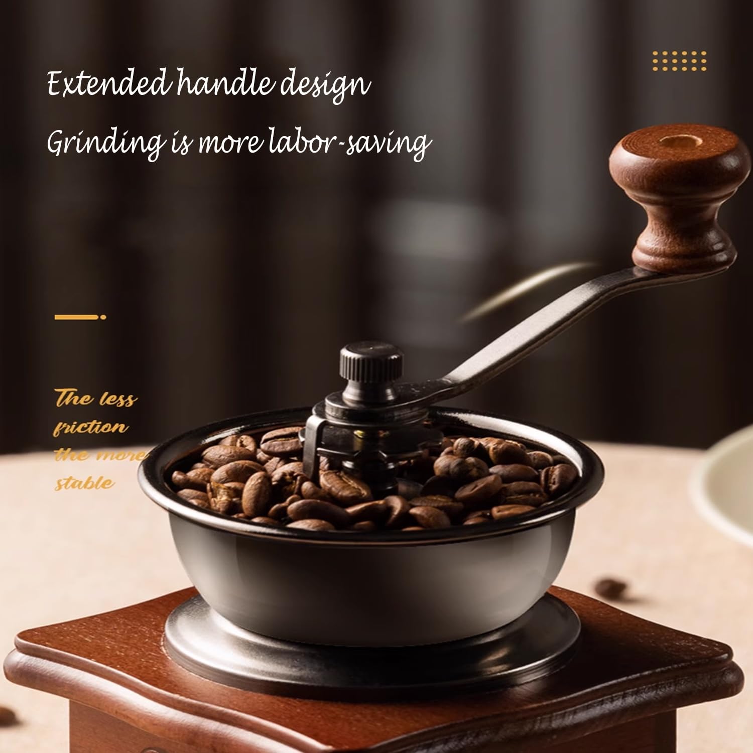 Amazon | Coffee Mill Grinder - Manual Coffee Grinder with